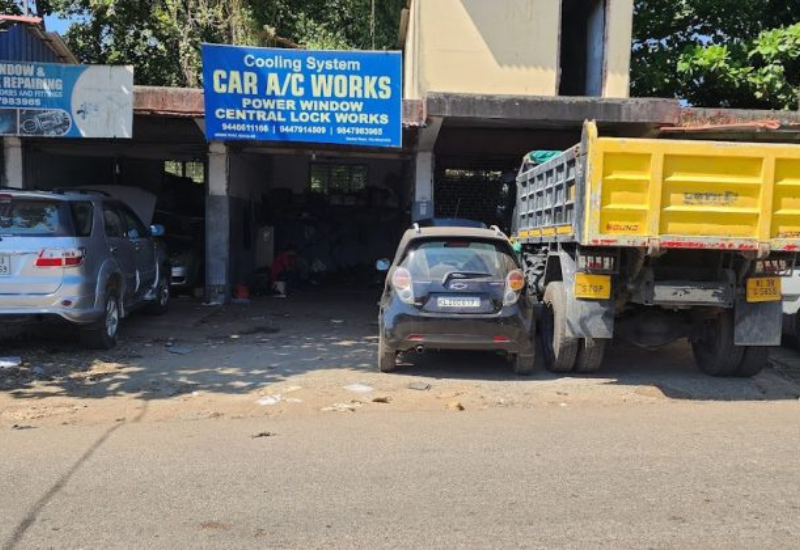 Cooling system car ac work & power windows repairing, Muvattupuzha